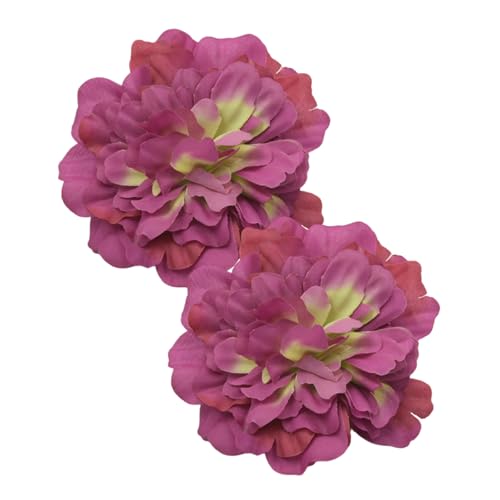 Packung Von 2 Künstlichen Blumenvorhangklammern Moderne Dekorative Tiebacks Verschlüsse Schnallen Fenster Drapeholds Klemme Decors Fenster Vorhänge Clips von Storage Bag