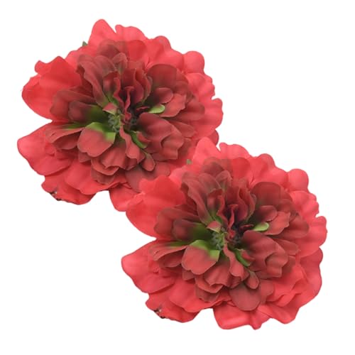 Packung Von 2 Künstlichen Blumenvorhangklammern Moderne Dekorative Tiebacks Verschlüsse Schnallen Fenster Drapeholds Klemme Decors Fenster Vorhänge Clips von Storage Bag