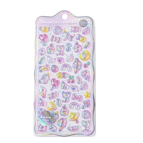 Relief Sticker Scrapbooking Creative Candy Drop Hand Making Tagebücher Schreibwarenaufkleber Dekorationen Ästhetisches Tagebuch Briefpapier Relief Sticker Scrapbooking Creative Candy Drop Hand Making Tagebücher Schreibwarenaufkleber Dekorationen Ästhetisches Tagebuch Briefpapier von Storage Bag