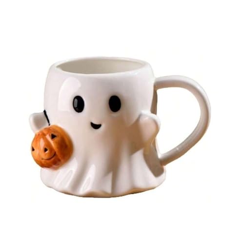 Schöne Cartoon Specters Kaffeetasse 600 Ml Keramik Halloween Dekoration Spülmaschine Geschenk Langlebiger Keramik Halloween Tasse Schöne Cartoon Specters Kaffeetasse 600 Ml Keramik Halloween Dekoration Spülmaschine Geschenk Langlebiger Keramik Halloween Tasse von Storage Bag