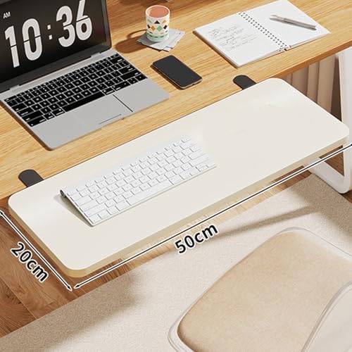 Schreibtisch Extender Tablett Klemme Auf Schreibtischregal 90 ° Faltbare Computerarmruhe In Der Tastaturschale Für Büro Und Zuhause von Storage Bag
