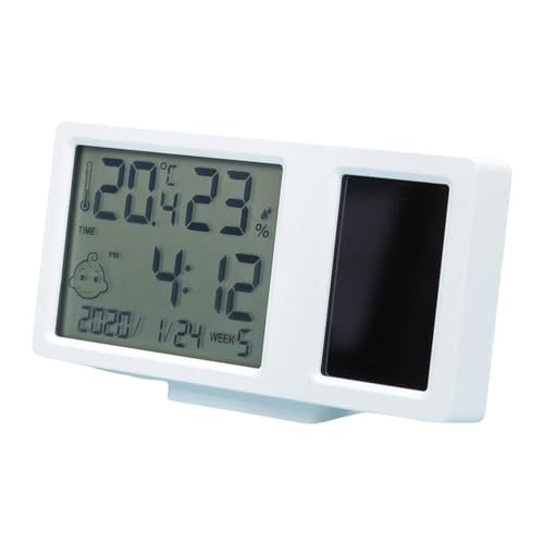 Solar Power Temperatur Luftfeuchtigkeitsmessung Messmesser Desktop Hygrometer Mit Zeitdatumwoche Anzeigen Energieeffiziente Solar Power Temperatur Luftfeuchtigkeitsmessung Messmesser Desktop Hygrometer Mit Zeitdatumwoche Anzeigen Energieeffiziente von Storage Bag