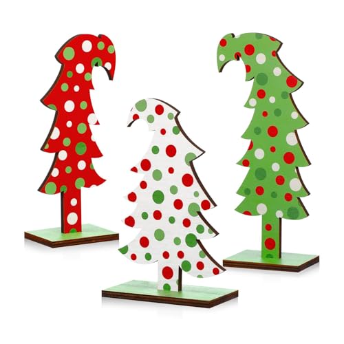 Storage Bag 3 PCs Weihnachtsbaumtischtisch Grüne Holz Falsche Ornamente Partyzubehör Für Home Office Holiday Decoration Holz Mit Grunddekoration Für Feiertagsfeiern Storage Bag 3 PCs Weihnachtsbaumtischtisch Grüne Holz Falsche Ornamente Partyzubehör Für Home Office Holiday Decoration Holz Mit Grunddekoration Für Feiertagsfeiern von Storage Bag