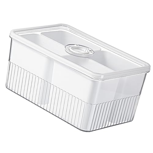 Storage Bag Clear Deckel Transparenz Geteilte Snacks Nuss Aufbewahrungsbox Lebensmittellagerbehälter Mit Multi Fach von Storage Bag