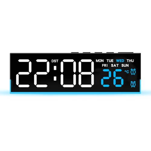 Storage Bag Digital Wecker Schlafzimmer Schreibtisch Mit Tag Der Woche Temperatur Laut Alarm Für Nachttisch LED Digitale Uhr LED Digital Storage Bag Digital Wecker Schlafzimmer Schreibtisch Mit Tag Der Woche Temperatur Laut Alarm Für Nachttisch LED Digitale Uhr LED Digital von Storage Bag