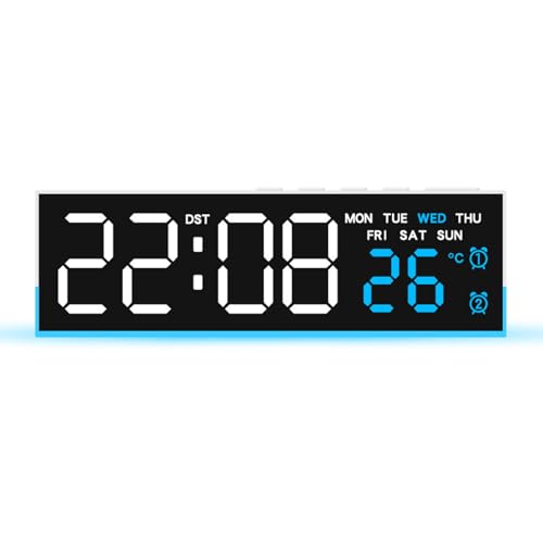 Storage Bag Digital Wecker Schlafzimmer Schreibtisch Mit Tag Der Woche Temperatur Laut Alarm Für Nachttisch LED Digitale Uhr LED Digital Storage Bag Digital Wecker Schlafzimmer Schreibtisch Mit Tag Der Woche Temperatur Laut Alarm Für Nachttisch LED Digitale Uhr LED Digital von Storage Bag