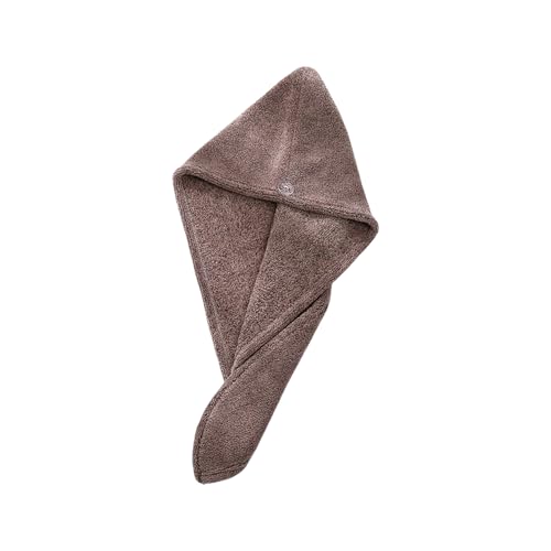 Storage Bag Duschkappen Holzkohle Stoff Haar Trockenhandtuch Absorbierende Holzkohle Fleece Haarhandtuch Wrap Für Erwachsene Nach Dusche Oder Schwimmkorallenflecken von Storage Bag