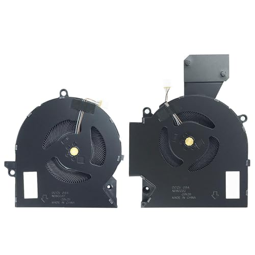 Storage Bag Ersatz Laptop CPU GPU Kühlungslüfter Laptop Notebook Grafikkartenkartenkartenlüfter Für Omen 16-B 16-C M75487-001 von Storage Bag