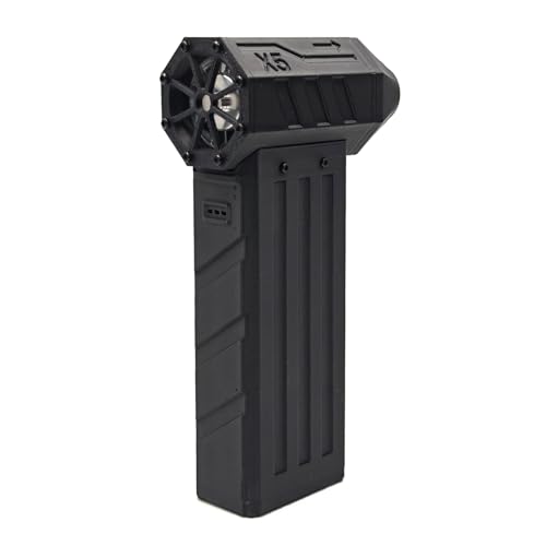 Storage Bag Handlüfter 2 In 1 Gewalttätiger Lüfter Turbofan Geschwindigkeit Einstellen Sie Campingventilator Wieder Auf Wieder Aufgeladen Werden Mit LED Licht 130000 U/Min Dustern Handlüfter von Storage Bag