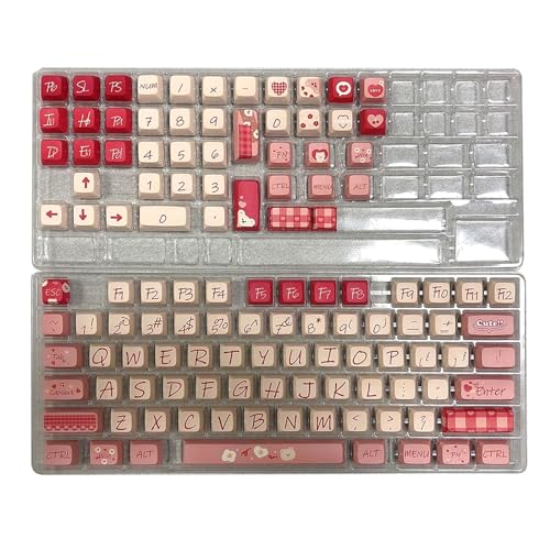 Storage Bag Keycaps Set Cartoon Bear Theme Keycap Für 64/96/104/108 Layout Storage Bag Keycaps Set Cartoon Bear Theme Keycap Für 64/96/104/108 Layout von Storage Bag