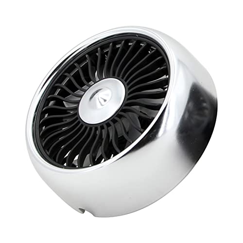 Storage Bag Multifunktions Auto Luftauslass Lüfterkühler 360 Grad Drehkühlventilator Elektrischer Zirkulator 12-24 V 3 Geschwindigkeitskühler von Storage Bag