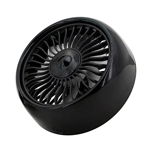 Storage Bag Multifunktions Auto Luftauslass Lüfterkühler 360 Grad Drehkühlventilator Elektrischer Zirkulator 12-24 V 3 Geschwindigkeitskühler von Storage Bag