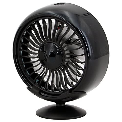 Storage Bag Multifunktions Auto Luftauslass Lüfterkühler 360 Grad Drehkühlventilator Elektrischer Zirkulator 12-24 V 3 Geschwindigkeitskühler von Storage Bag
