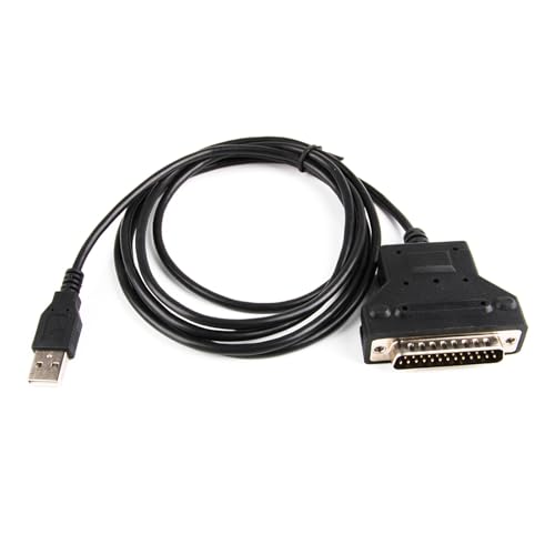 Storage Bag USB Zu DB25 25Pin Druckerkabel RS232 Kabel Für Die Datenübertragung Unterstützt Mehrere Betriebssysteme 180 cm Länge Storage Bag USB Zu DB25 25Pin Druckerkabel RS232 Kabel Für Die Datenübertragung Unterstützt Mehrere Betriebssysteme 180 cm Länge von Storage Bag