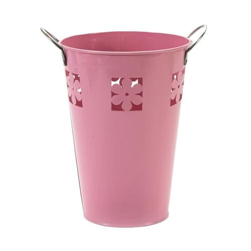 Storage Bag Vintage Metall Vase Metall Pflanzer Eimer Mit Griffen Bauernhaus French Eimer Für Herzstück Hochzeitsdekorationen Stilvoller Blumenhalter von Storage Bag