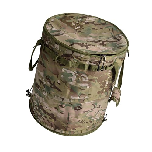 Storage Bag Wastebasket Kann Behälter Zum Wandern Camping Leichte Runde Eimer Faltbar Müllbehälter Outdoor Camping Mülleimer Können Mülleimer Verschwenden von Storage Bag