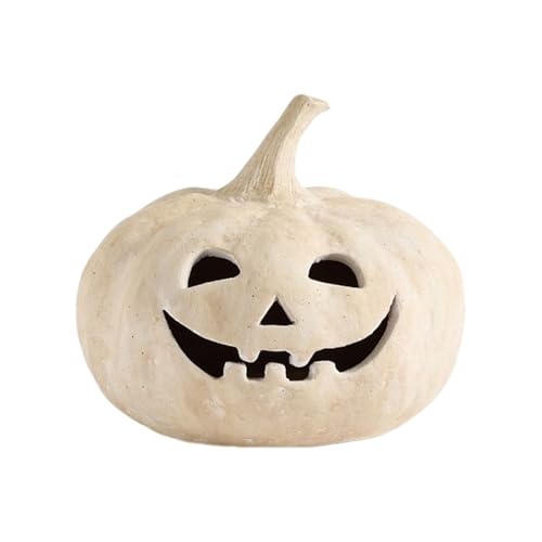 Terrakottas Kürbiskornament Jacks O Glims Halloween Dekore wasserdichte Künstliche Dekore Mittelstücke Terrakottas Ornament Terrakottas Kürbiskornament Jacks O Glims Halloween Dekore wasserdichte Künstliche Dekore Mittelstücke Terrakottas Ornament von Storage Bag
