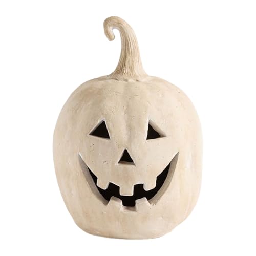 Terrakottas Kürbiskornament Jacks O Glims Halloween Dekore wasserdichte Künstliche Dekore Mittelstücke Terrakottas Ornament Terrakottas Kürbiskornament Jacks O Glims Halloween Dekore wasserdichte Künstliche Dekore Mittelstücke Terrakottas Ornament von Storage Bag