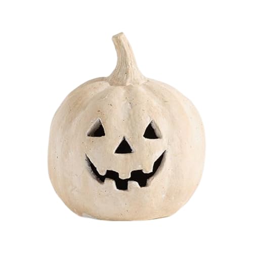 Terrakottas Kürbiskornament Jacks O Glims Halloween Dekore wasserdichte Künstliche Dekore Mittelstücke Terrakottas Ornament Terrakottas Kürbiskornament Jacks O Glims Halloween Dekore wasserdichte Künstliche Dekore Mittelstücke Terrakottas Ornament von Storage Bag