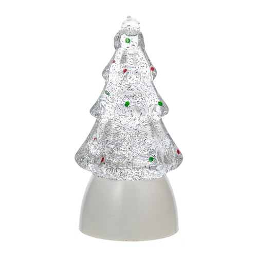 Weihnachtsbaum Mit LED Light Crystal Tree Form Desktop Ornament Tischlampe Haus Innenkreis Dekorationsdekor Neujahr Geschenk Geeignet Für Alle Weihnachtsliebhaber von Storage Bag