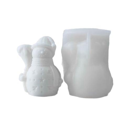 Weihnachtsmann Kerzenform Festliche Silikonform Schöner Urlaub Schneemann Aromatherapys Harzform Home Ornament Weihnachten Schneemann Kerzenformen Für Weihnachten von Storage Bag
