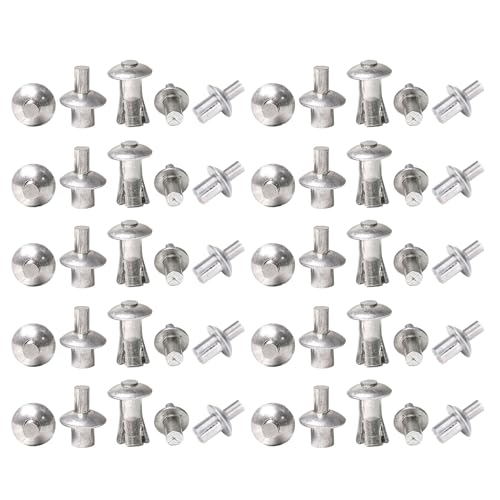 Zuverlässige Aluminium Expansionsnieten Leichte Blindnieten Befestigungsstecker 50/100pcs Perfekt Für & Reparatur Anschlüsse Zuverlässige Aluminium Expansionsnieten Leichte Blindnieten Befestigungsstecker 50/100pcs Perfekt Für & Reparatur Anschlüsse von Storage Bag