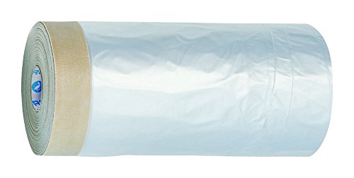 5 x 33 Meter STORCH CQ Folie mit Papier-Klebeband Set Maskerband Masker Tape Breite 180cm von Storch