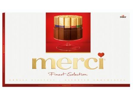 Merci Finest Schokoriegel 400 g von Storck