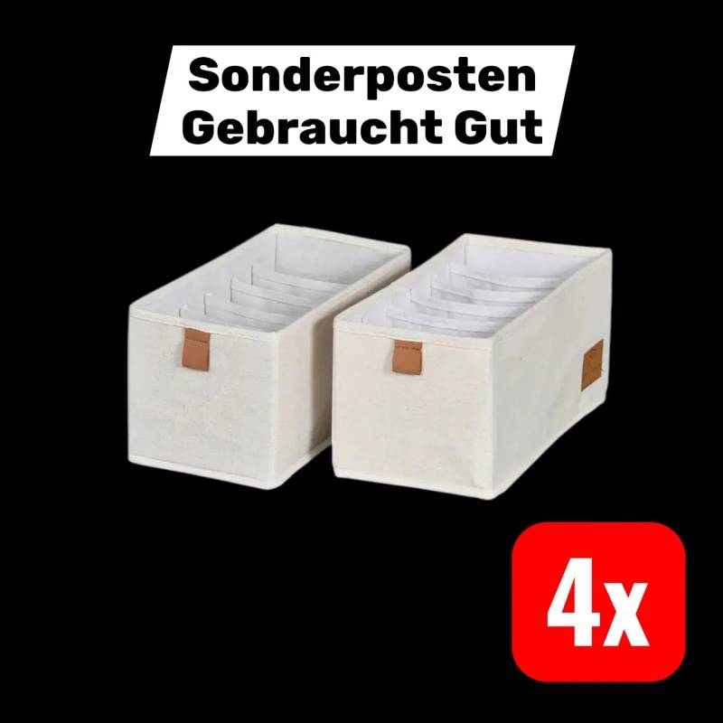 B-Ware Store.It 2er Set Organizer Aufbewahrungsbox Schrank Beige 4 Sets von Store.it!