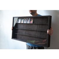 Baseballkarten-Vitrine, Kartenvitrinenbox Für Sport, Sportkartenständer, Kartenorganisator, Aufbewahrung Von Holzkarten, Sportkartenvitrinenhülle Baseballkarten-Vitrine, Kartenvitrinenbox Für Sport, Sportkartenständer, Kartenorganisator, Aufbewahrung Von Holzkarten, Sportkartenvitrinenhülle von StoreWoodUA