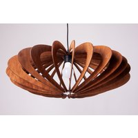 Holz Pendelleuchte, Mid Century Modern, Handgefertigte Lampe, Deckenlampe, Kronleuchter Beleuchtung, Modern Lampenschirm Holz Pendelleuchte, Mid Century Modern, Handgefertigte Lampe, Deckenlampe, Kronleuchter Beleuchtung, Modern Lampenschirm von StoreWoodUA