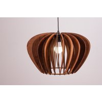 Pendelleuchte Holz, Hängeleuchte Holz, Lampenschirm Holz, Moderne Hängelampe, Holz Kronleuchter Beleuchtung von StoreWoodUA