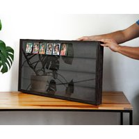 Sportkarten-Vitrine, Holzkartenaufbewahrung, Baseballkartenhülle, Sportkartenständer, Kartenorganisator Für Sammelkarten von StoreWoodUA