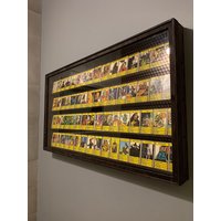 Sportkartenständer, Holzvitrine, Sammlerstück, Kartenaufbewahrung, Kartenvitrine Für Sport, Kartenaufbewahrung von StoreWoodUA