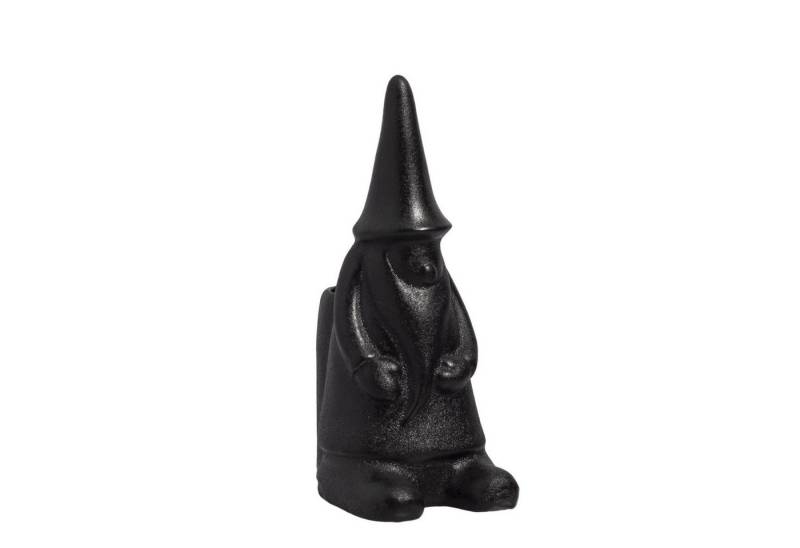 Storefactory Scandinavia Dekoobjekt Kerzenhalter HANS Keramik schwarz, Ø 7x15 cm von Storefactory Scandinavia