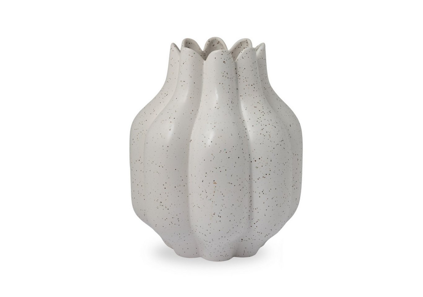 Storefactory Scandinavia Dekovase Vase EKEBO creme natur, Ø 23x30cm von Storefactory Scandinavia