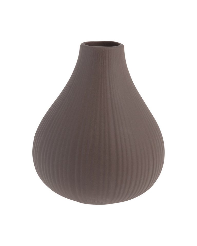 Storefactory Scandinavia Dekovase Vase EKENAS L Keramik braun, Ø 12x14 cm von Storefactory Scandinavia