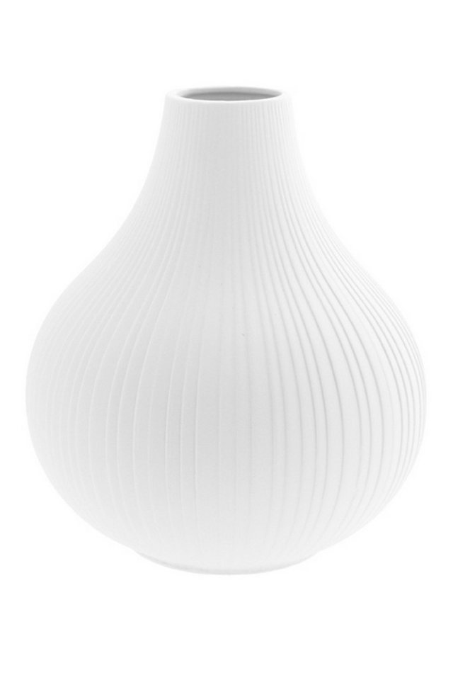 Storefactory Scandinavia Dekovase Vase EKENAS XL weiß, Ø 21x25 cm von Storefactory Scandinavia