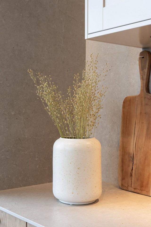 Storefactory Scandinavia Dekovase Vase HAVSLUND L creme natur, Ø 18x23cm von Storefactory Scandinavia