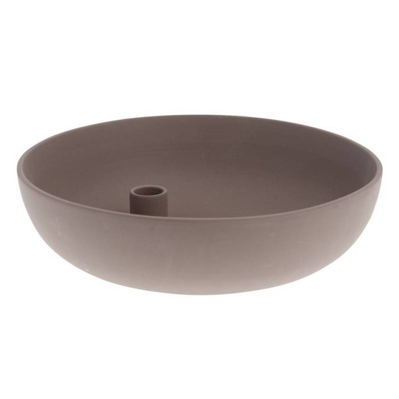 Storefactory Scandinavia Kerzenständer Kerzenhalter LIDATORP XL Keramik braun, Ø 26x7 cm Storefactory Scandinavia Kerzenständer Kerzenhalter LIDATORP XL Keramik braun, Ø 26x7 cm von Storefactory Scandinavia