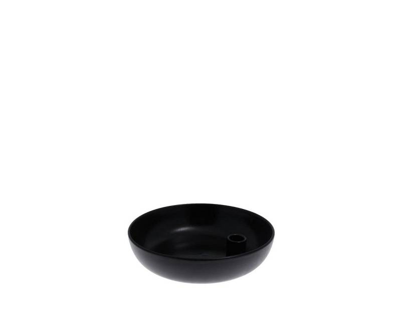 Storefactory Scandinavia Kerzenständer Storefactory Kerzenhalter LIDATORP S schwarz, Ø 16x5 cm von Storefactory Scandinavia