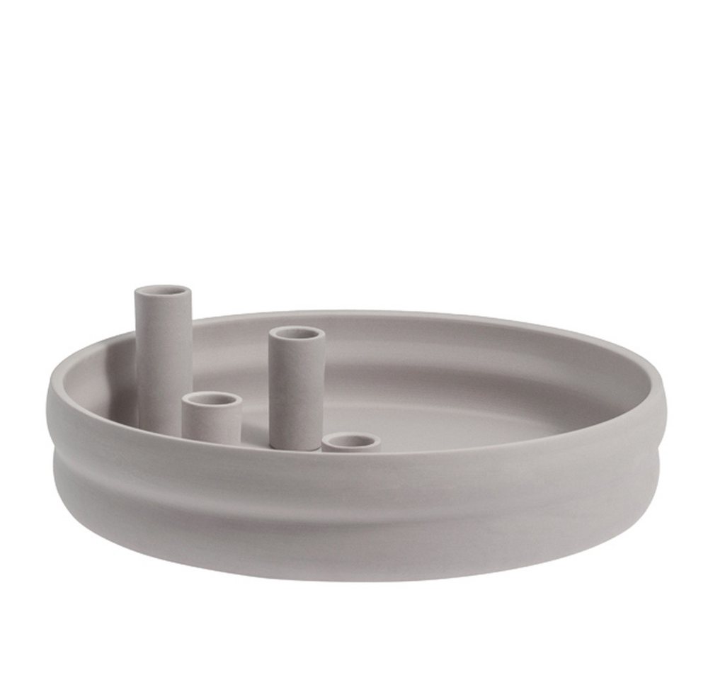 Storefactory Scandinavia Kerzenständer Storefactory Kerzenhalter BOLMEN 4er rund hellgrau, Ø 30x9cm Storefactory Scandinavia Kerzenständer Storefactory Kerzenhalter BOLMEN 4er rund hellgrau, Ø 30x9cm von Storefactory Scandinavia