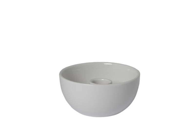 Storefactory Scandinavia Kerzenständer Storefactory Kerzenhalter LIDATORP Mini weiß glänzend, Ø 10x5 cm von Storefactory Scandinavia