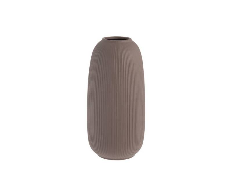 Storefactory Scandinavia Kerzenständer Vase ABY Keramik braun matt, Ø 12x25 cm von Storefactory Scandinavia