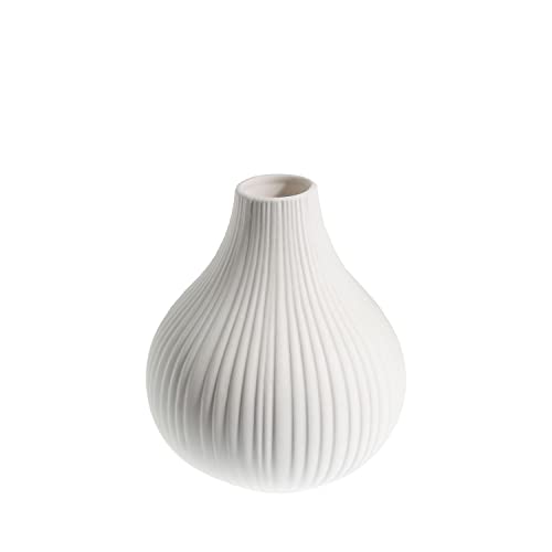 EKENÄS small White caramic vase von Storefactory