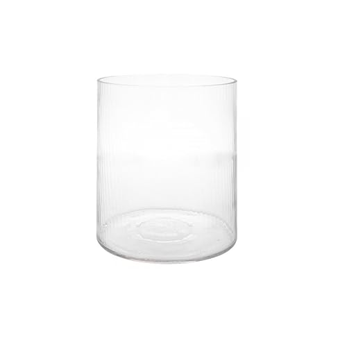 RAMSJÖ XL Striped Glass vase/Lantern von Storefactory