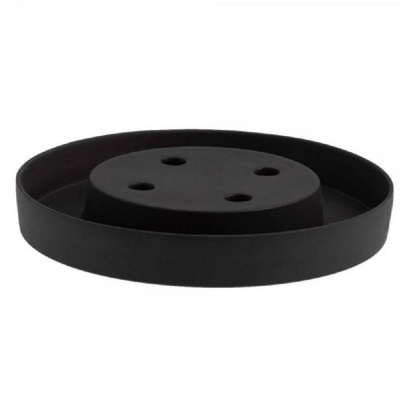 Storefactory Windlicht Adventsleuchter Valltorp Schwarz Glossy (30cm) von Storefactory