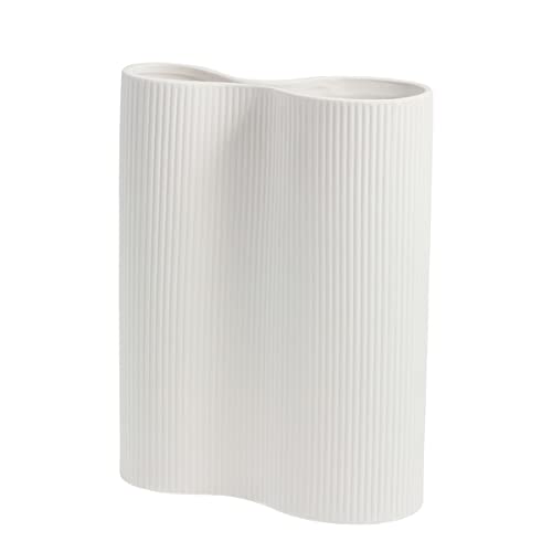 Storefactory Bunn White Ceramic vase von Storefactory