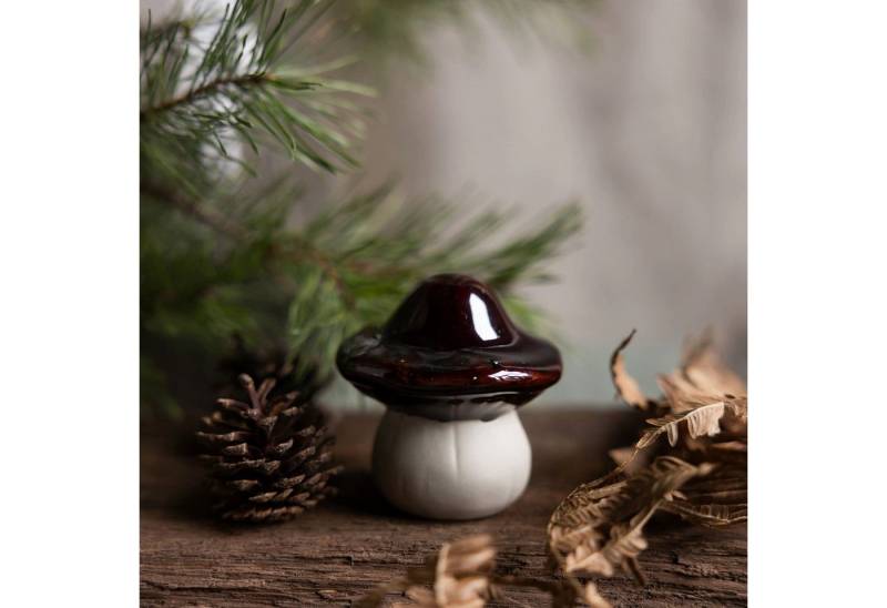 Storefactory Dekoobjekt Pilz Skogstorp Herbstdeko in braun von Storefactory