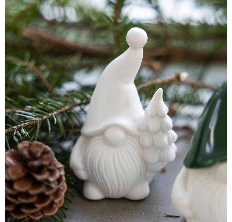 Storefactory Dekoobjekt Weihnachtsdeko Wichtel Vilgot aus Keramik in weiß Storefactory Dekoobjekt Weihnachtsdeko Wichtel Vilgot aus Keramik in weiß von Storefactory